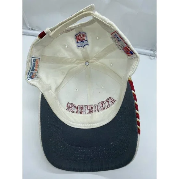 San Francisco 49ers Adjustable Adult Baseball Cap Hat Hook-Loop NFL Pro Line - Picture 6 of 8